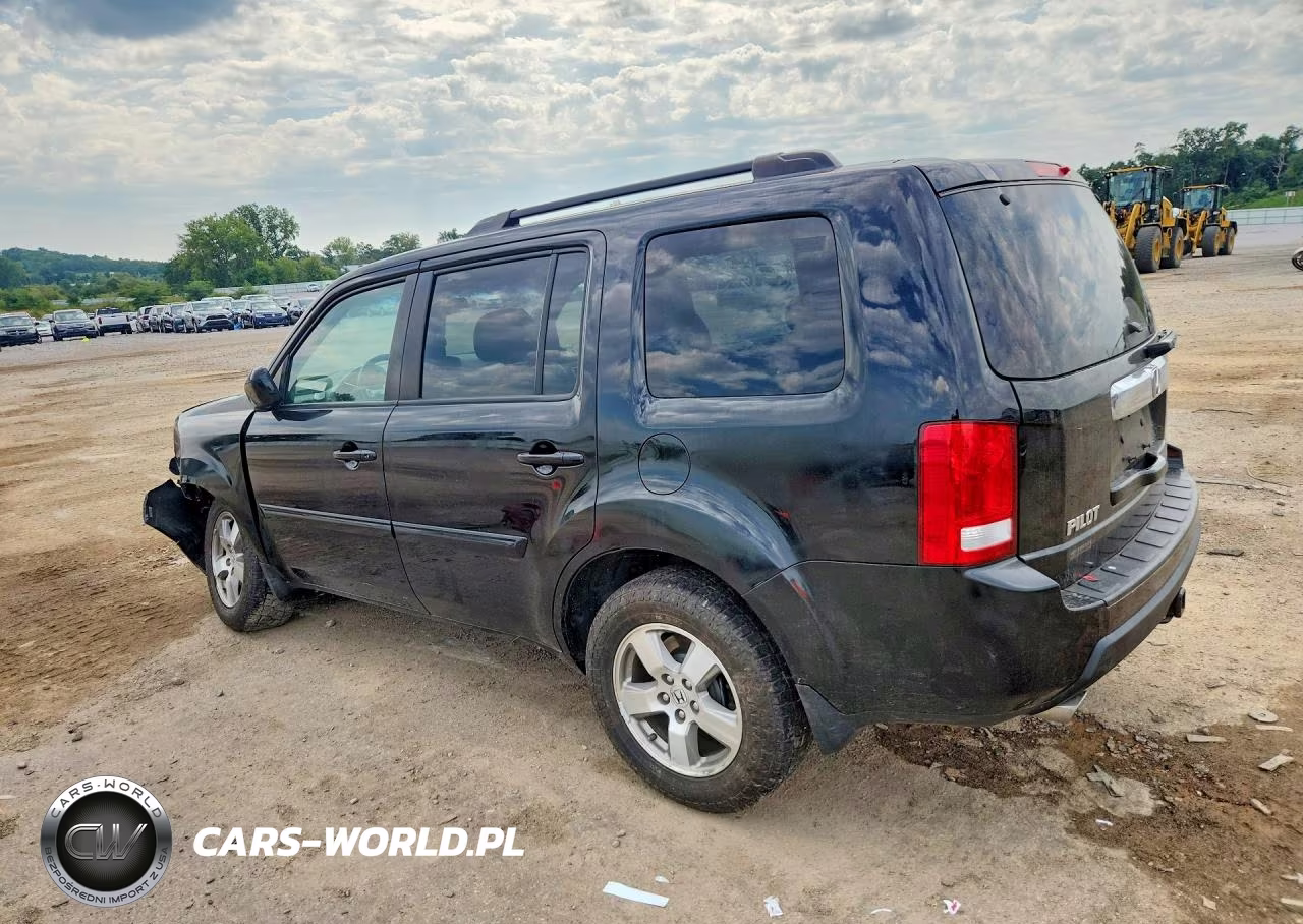 2010 Honda Pilot Exl VIN:5FNYF4H58AB029550 - 2
