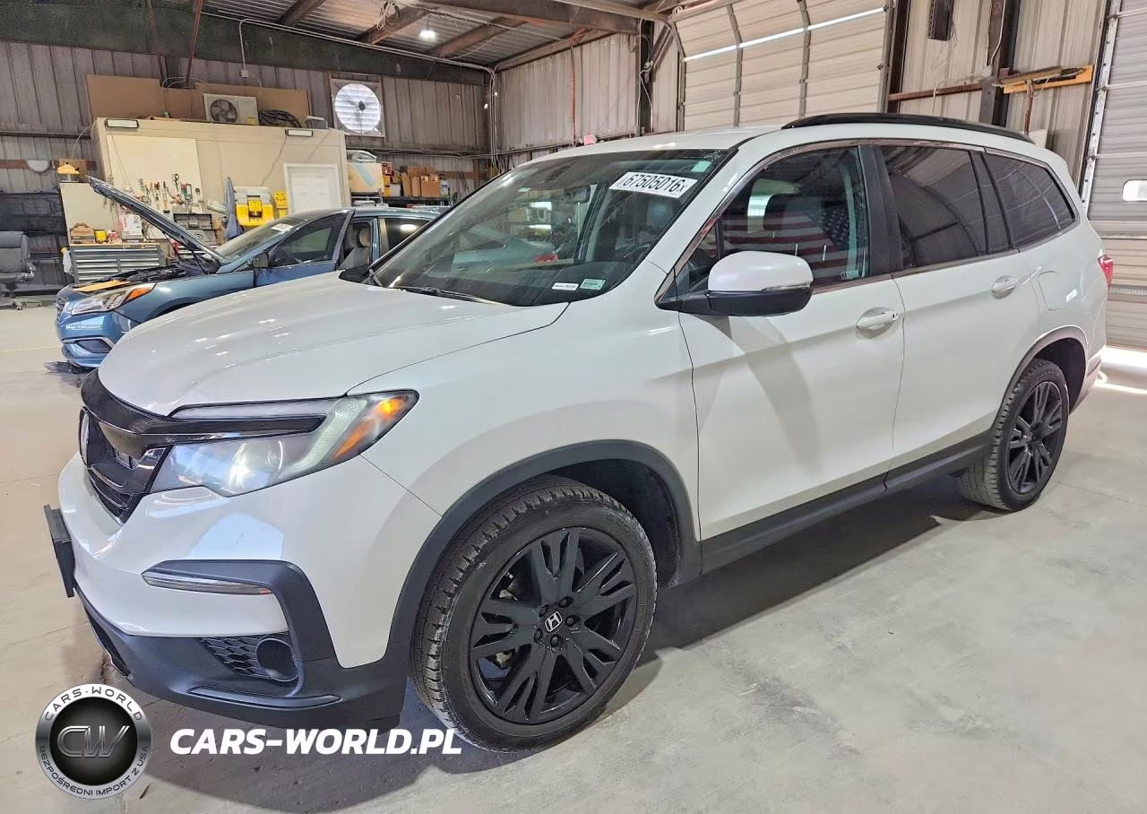 2021 Honda Pilot Se VIN:5FNYF6H21MB086484 - 1