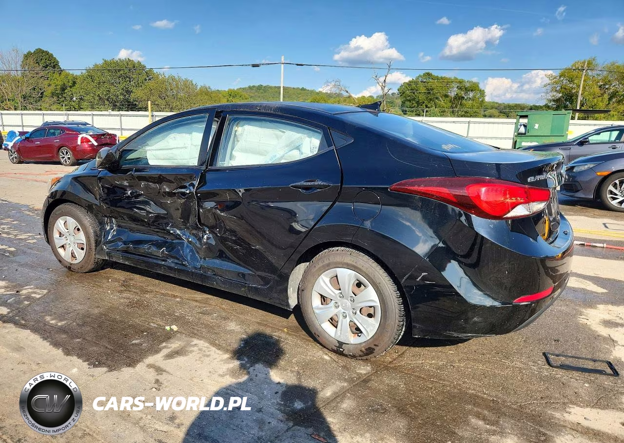 2016 Hyundai Elantra VIN:KMHDH4AE5GU541832 - 2