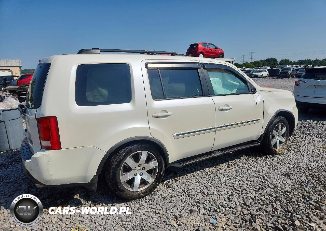 2014 Honda Pilot Touring VIN:5FNYF4H97EB001151 - 3