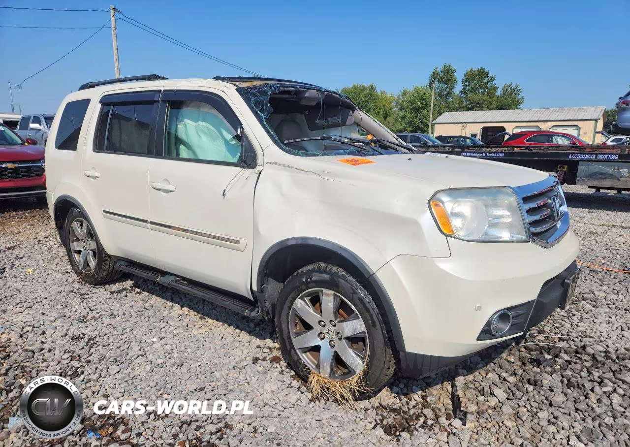 2014 Honda Pilot Touring VIN:5FNYF4H97EB001151 - 4