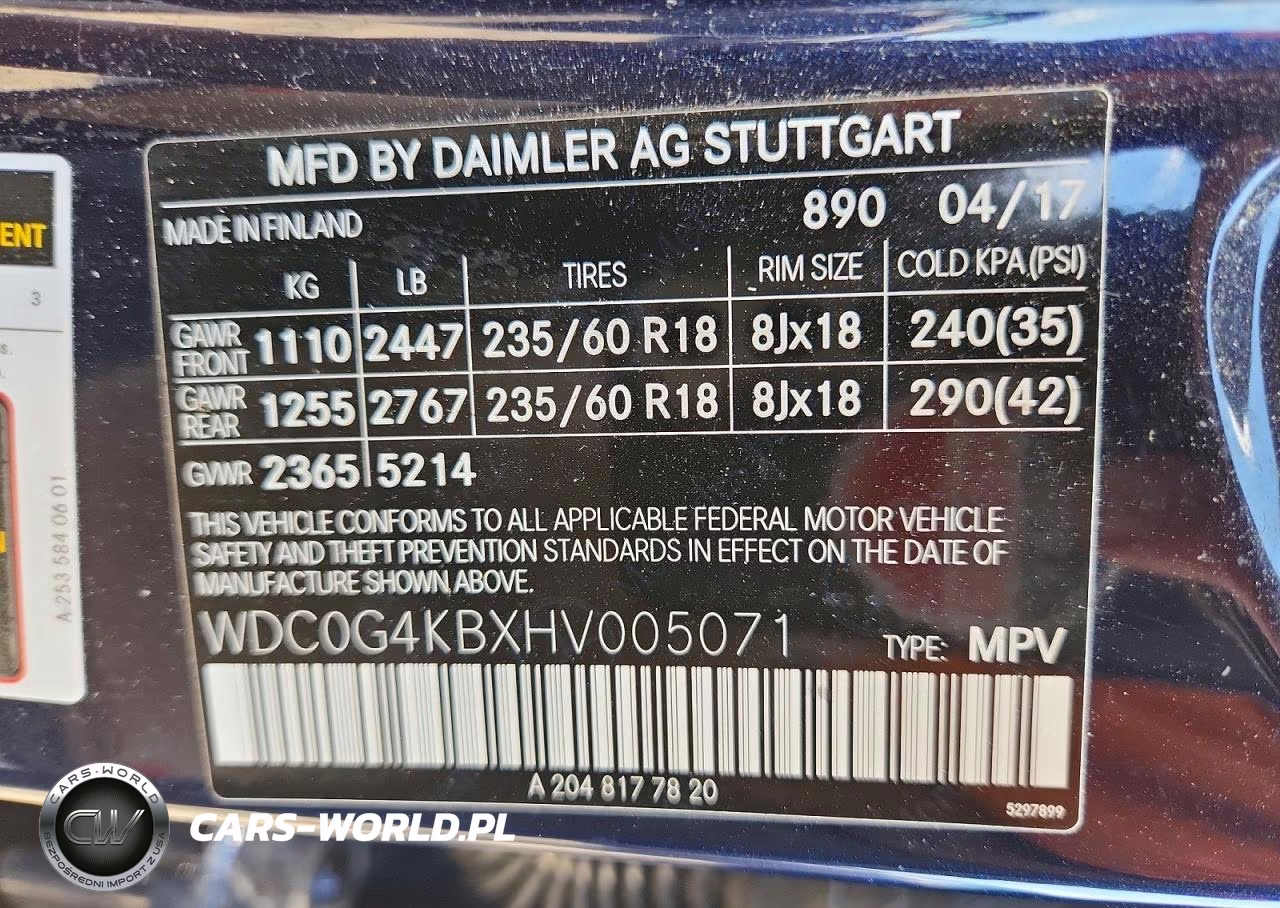 2017 Mercedes-Benz Glc 300 4Matic VIN:WDC0G4KBXHV005071 - 13