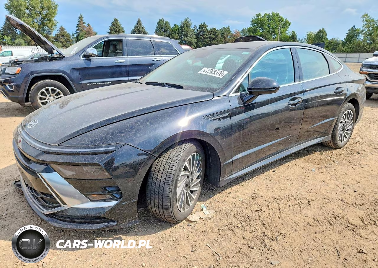2024 Hyundai Sonata Hybrid Sel VIN:KMHL34JJXRA098086 - 1
