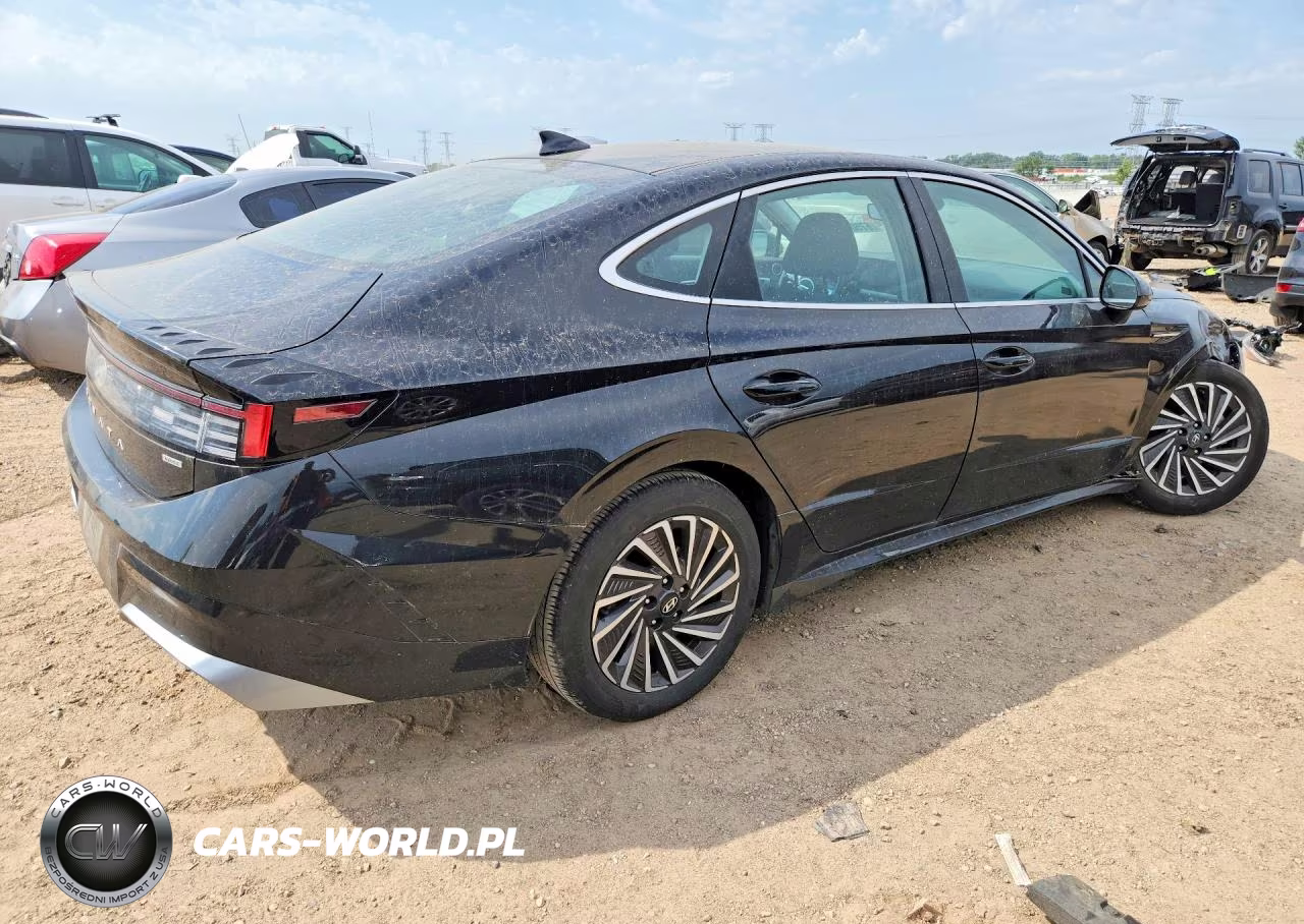 2024 Hyundai Sonata Hybrid Sel VIN:KMHL34JJXRA098086 - 3