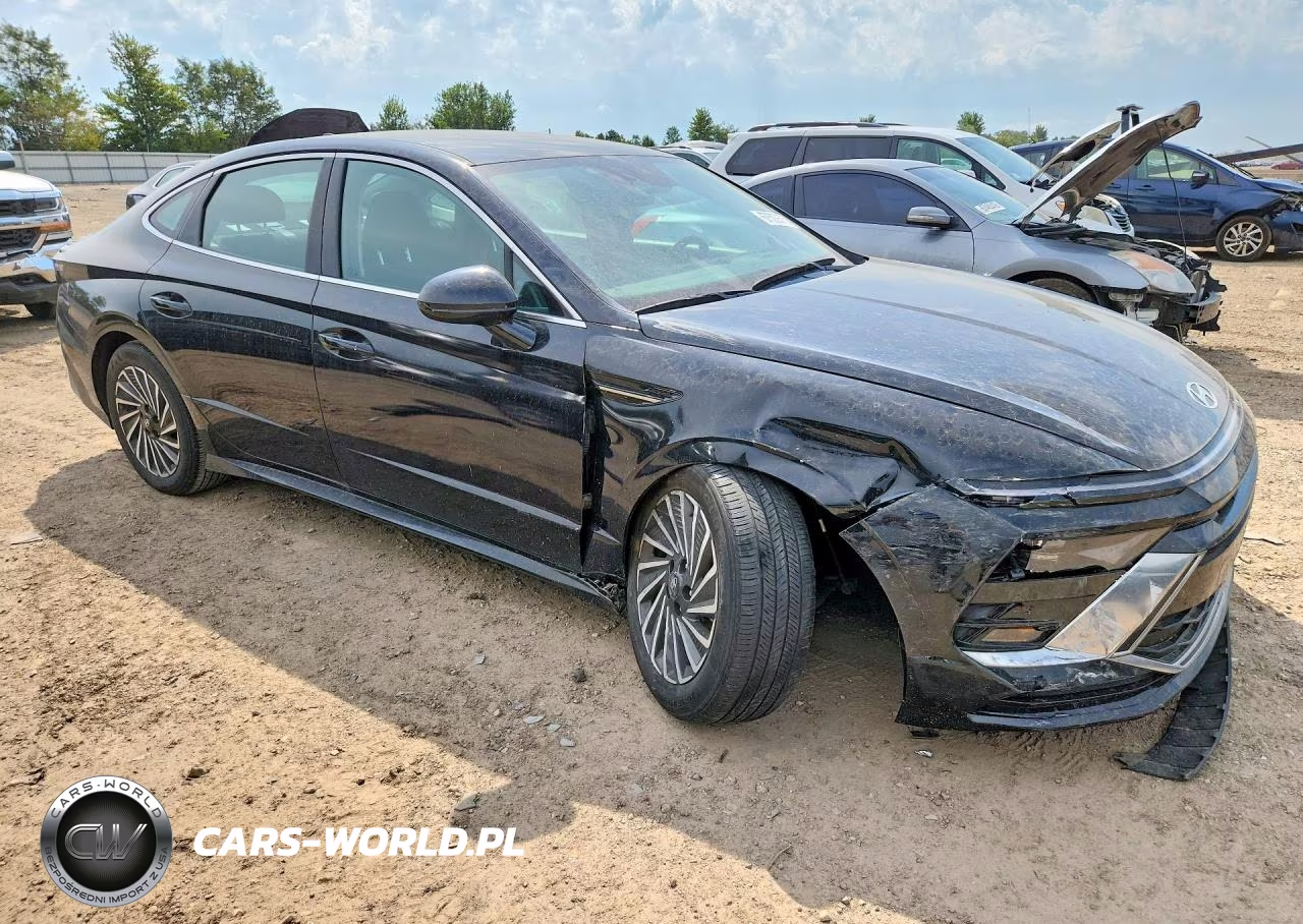 2024 Hyundai Sonata Hybrid Sel VIN:KMHL34JJXRA098086 - 4
