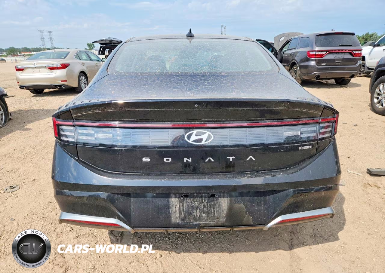 2024 Hyundai Sonata Hybrid Sel VIN:KMHL34JJXRA098086 - 6