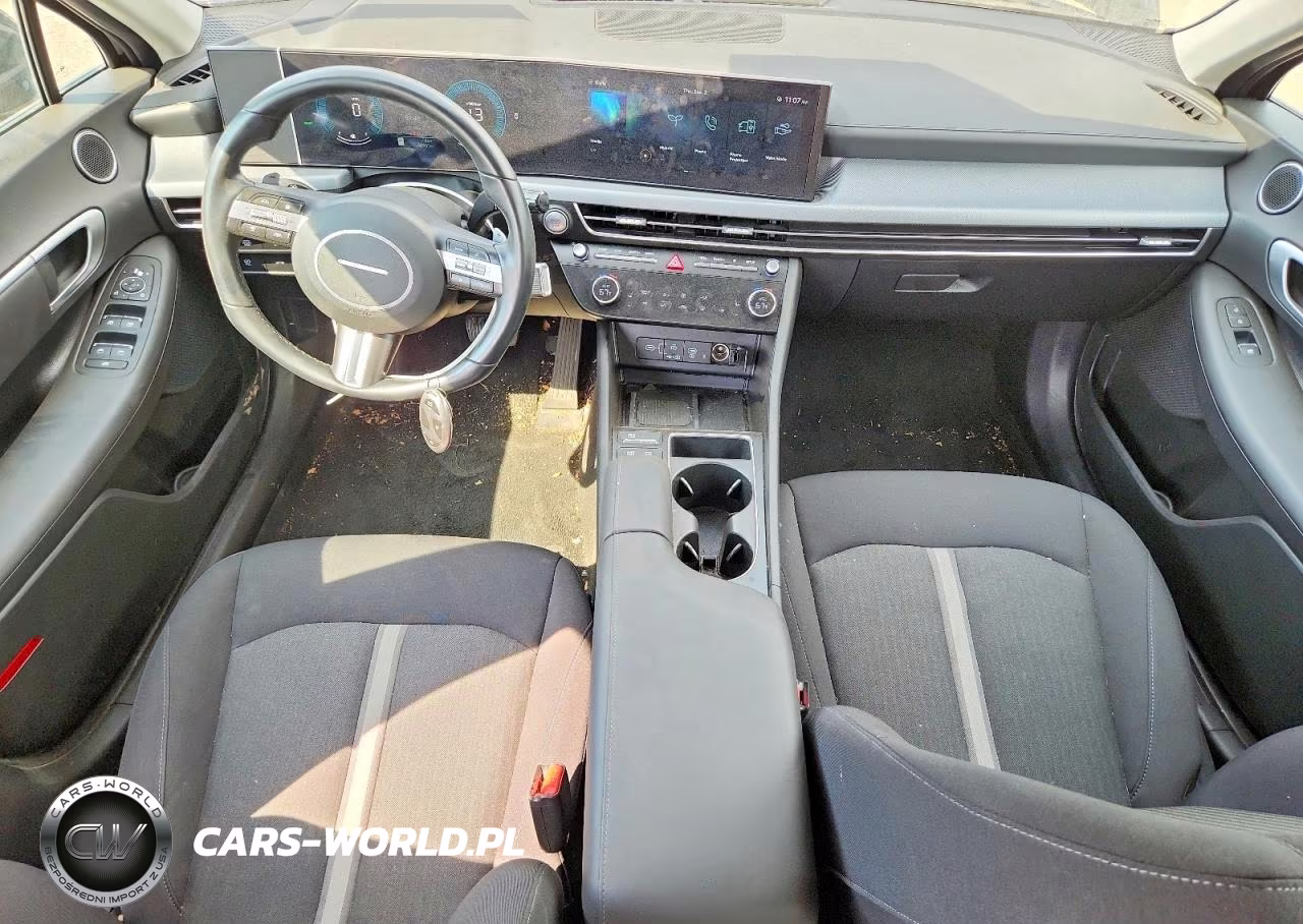 2024 Hyundai Sonata Hybrid Sel VIN:KMHL34JJXRA098086 - 8