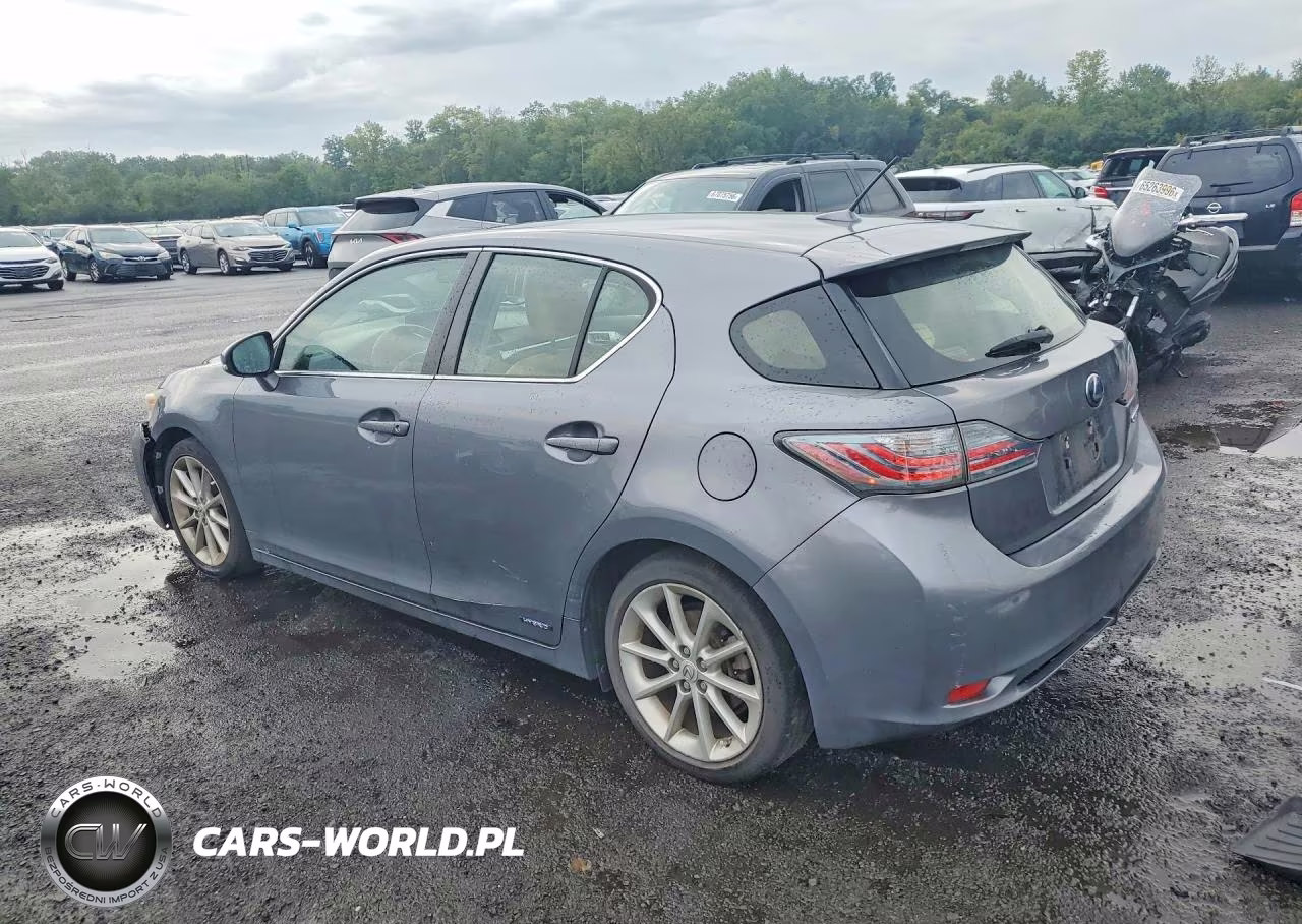 2012 Lexus Ct 200 VIN:JTHKD5BH8C2101565 - 2