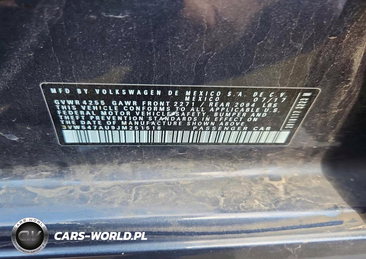 2018 Volkswagen Gti S VIN:3VW547AU9JM251518 - 12
