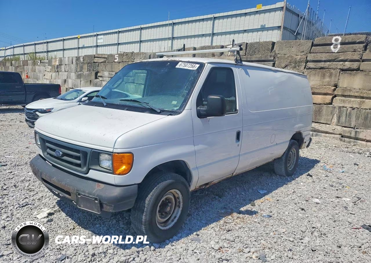 2007 Ford Econoline E350 Super Duty Van VIN:1FTSE34L87DB45497 - 1