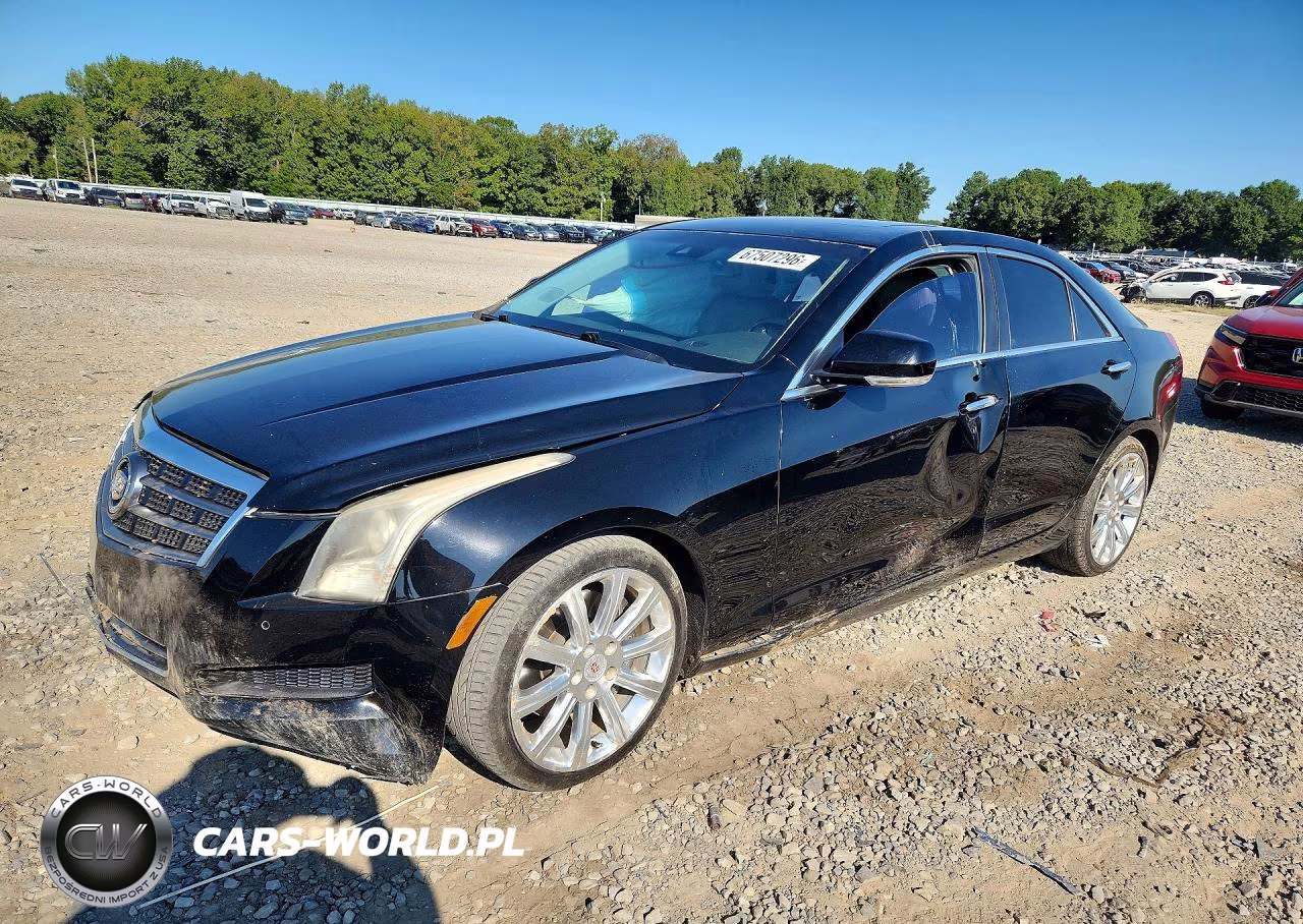 2014 Cadillac Ats Luxury VIN:1G6AB5SX3E0116731 - 1