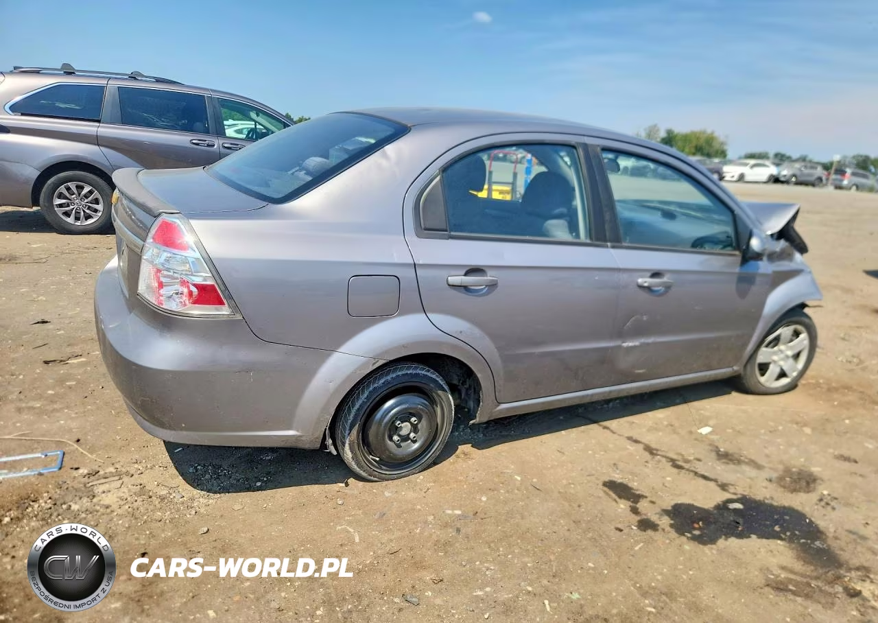 2010 Chevrolet Aveo Ls VIN:KL1TD5DE3AB051171 - 3