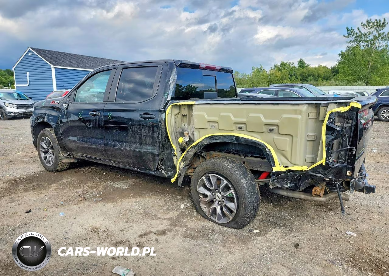 2021 Chevrolet Silverado K1500 Rst VIN:3GCUYEEDXMG365824 - 2