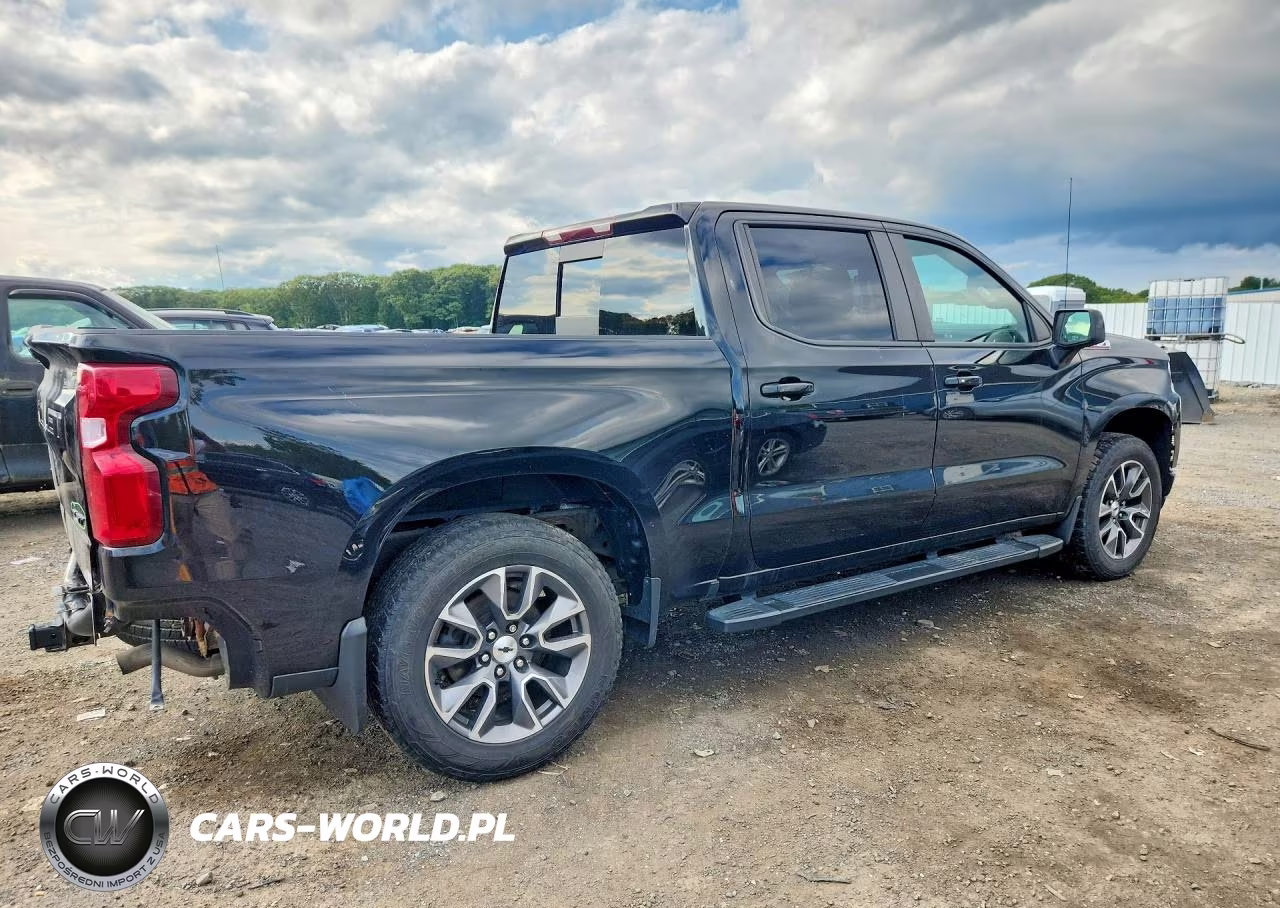 2021 Chevrolet Silverado K1500 Rst VIN:3GCUYEEDXMG365824 - 3