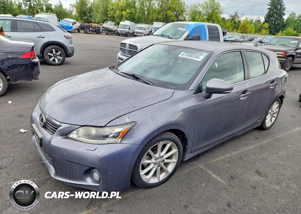 2012 Lexus Ct 200 VIN:JTHKD5BH3C2094928 - 1