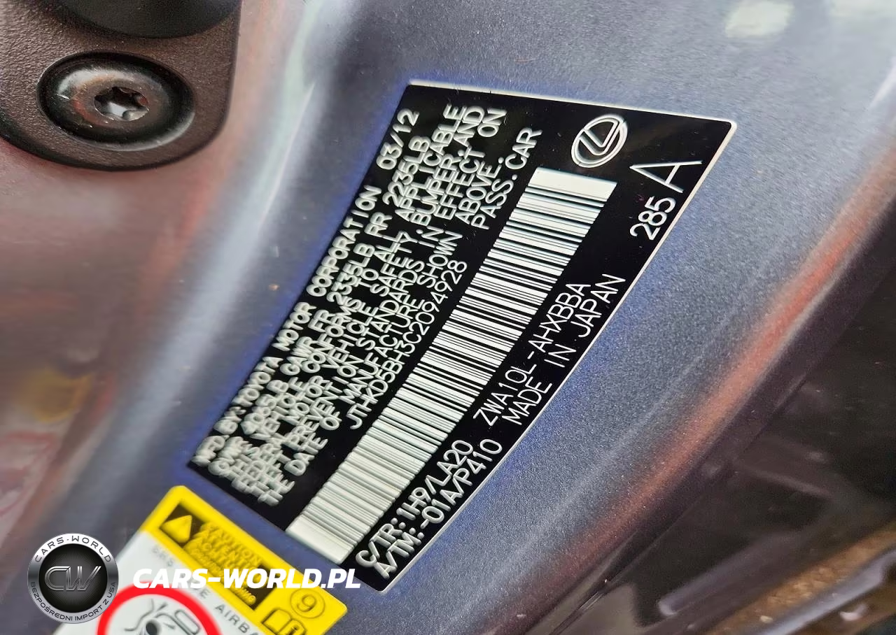 2012 Lexus Ct 200 VIN:JTHKD5BH3C2094928 - 13