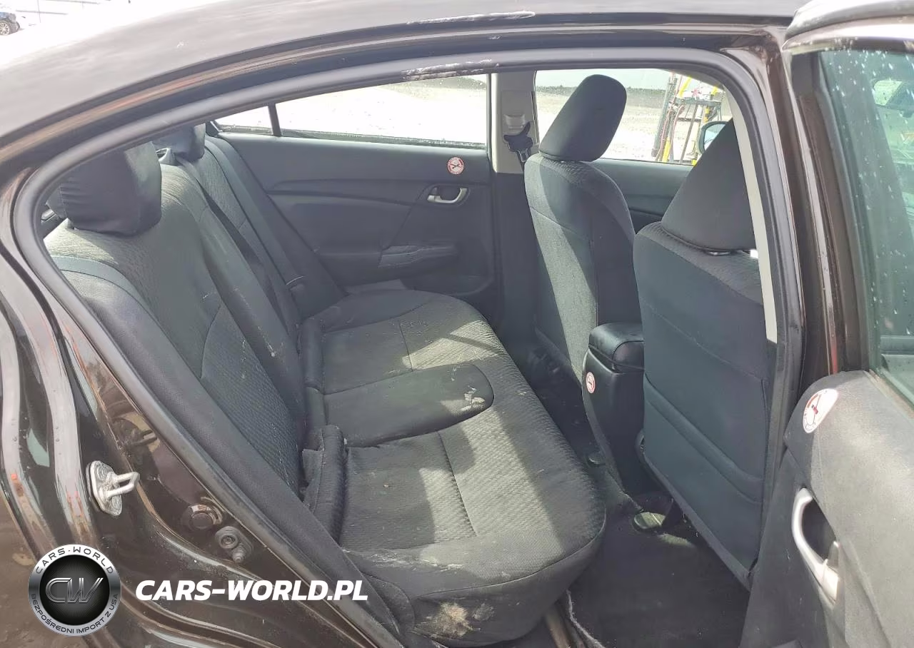 2014 Honda Civic Lx VIN:2HGFB2F57EH510451 - 10