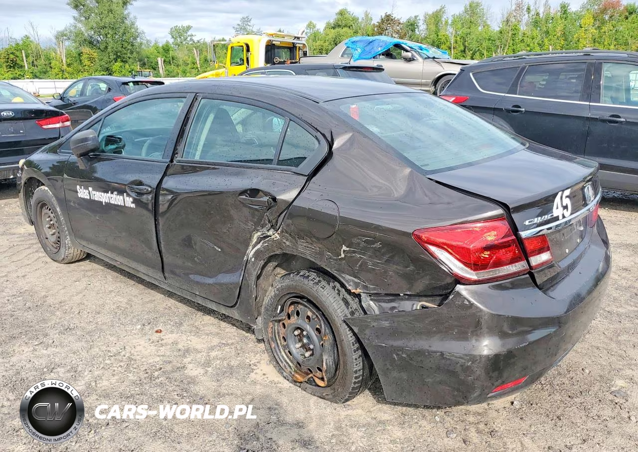2014 Honda Civic Lx VIN:2HGFB2F57EH510451 - 2