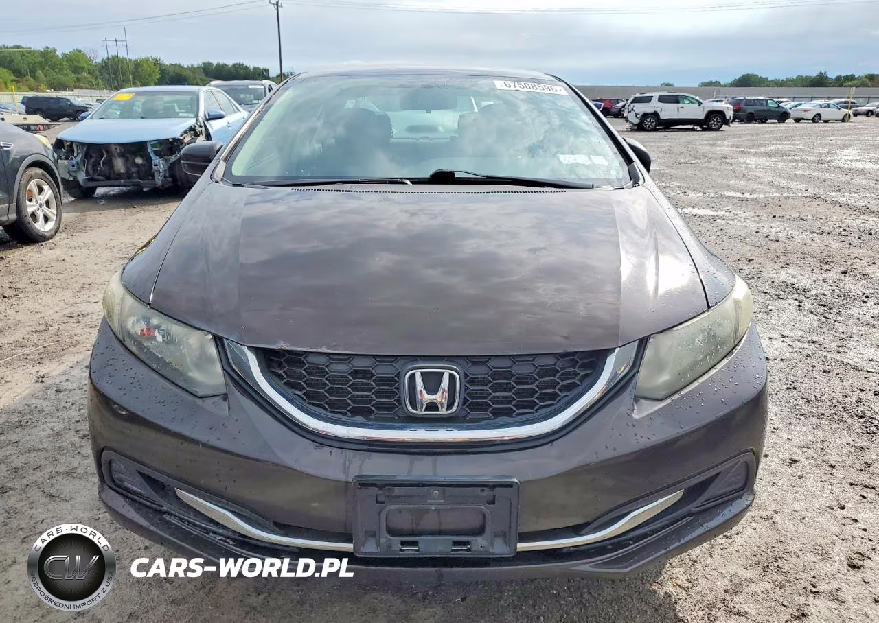 2014 Honda Civic Lx VIN:2HGFB2F57EH510451 - 5