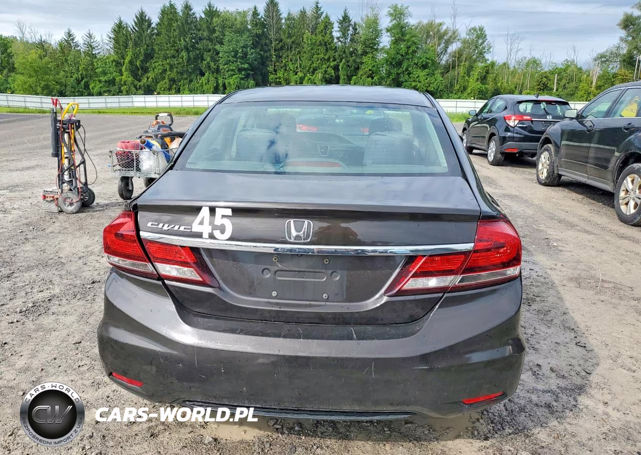 2014 Honda Civic Lx VIN:2HGFB2F57EH510451 - 6