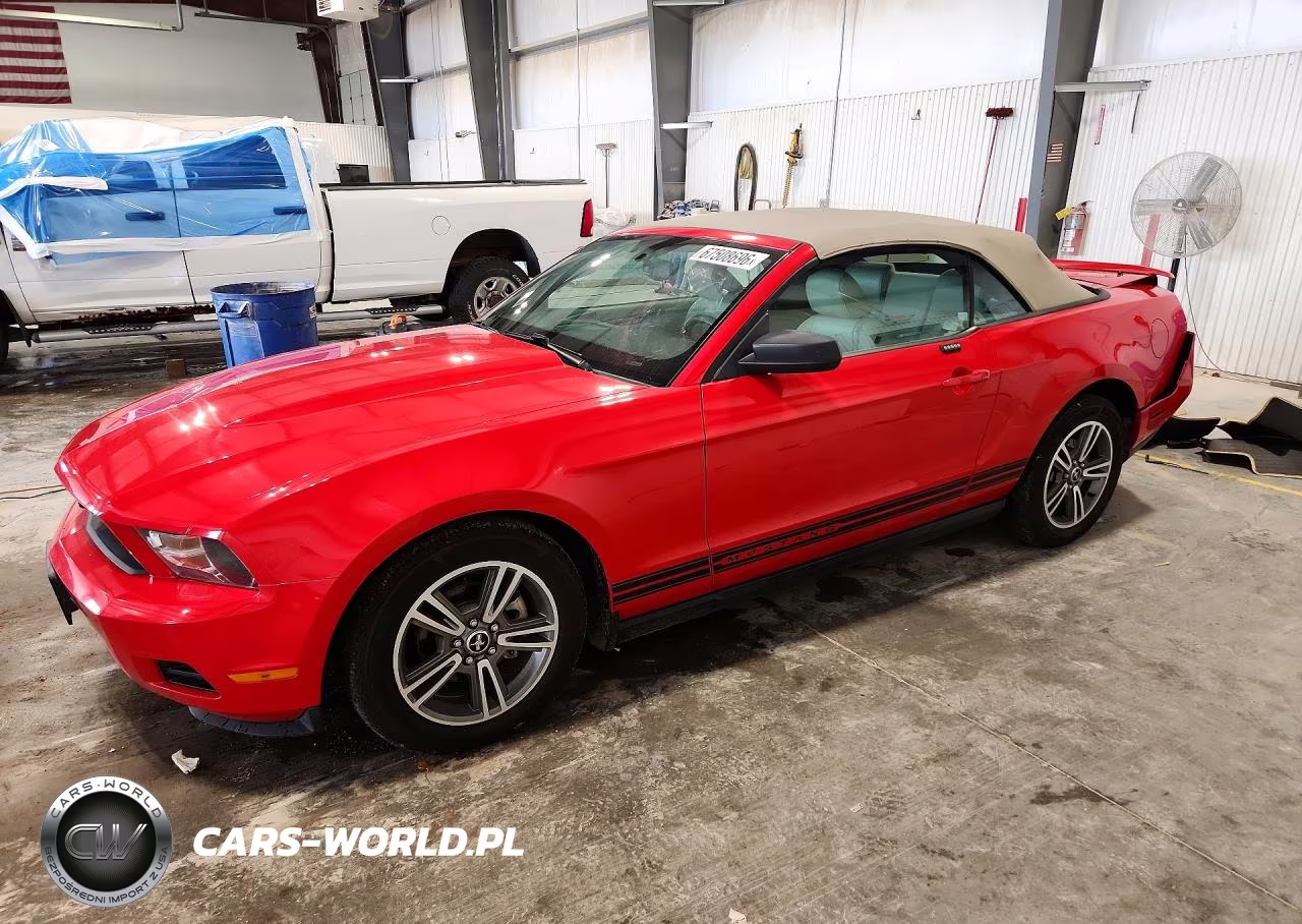 2010 Ford Mustang VIN:1ZVBP8EN0A5167743 - 1