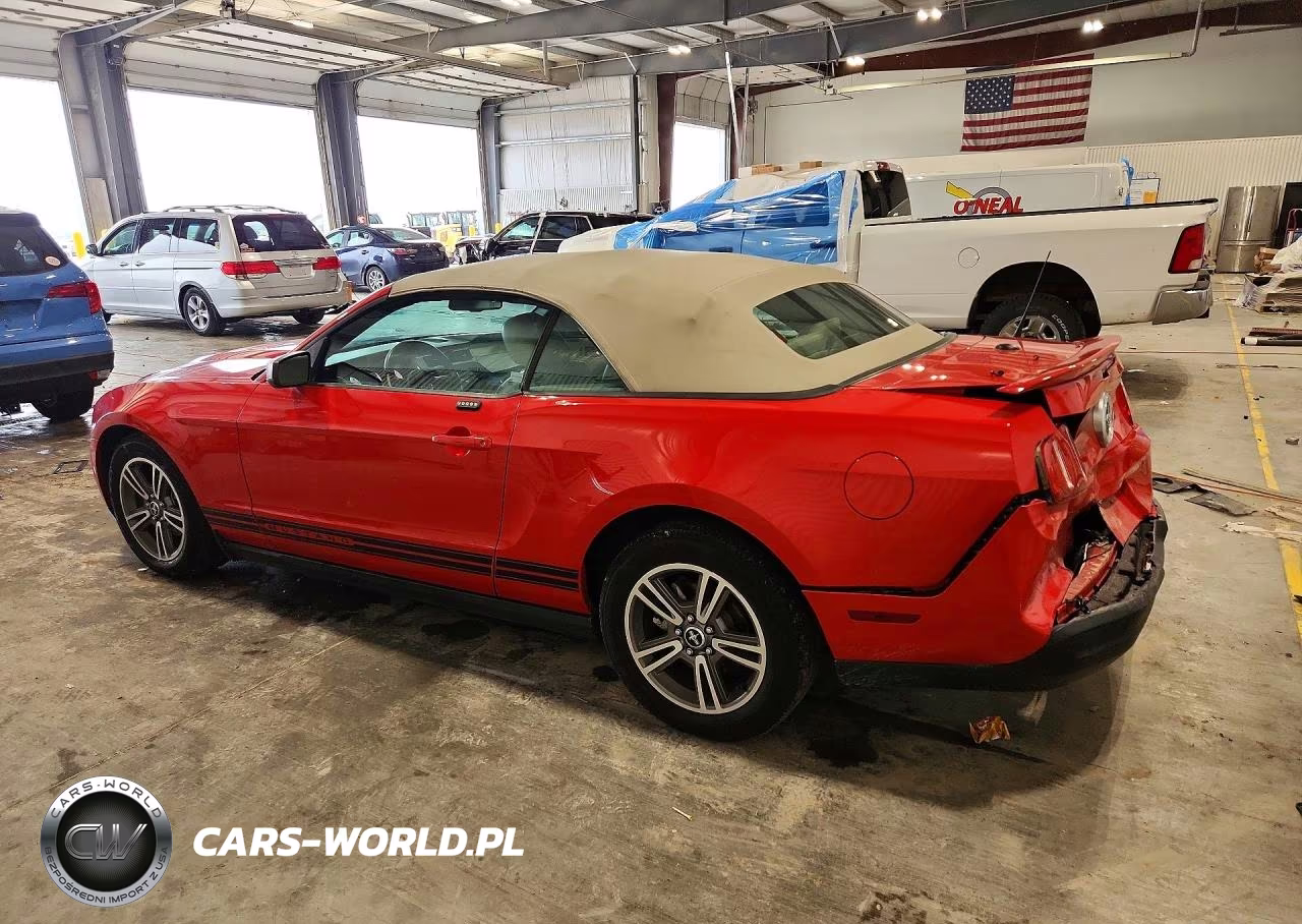 2010 Ford Mustang VIN:1ZVBP8EN0A5167743 - 2