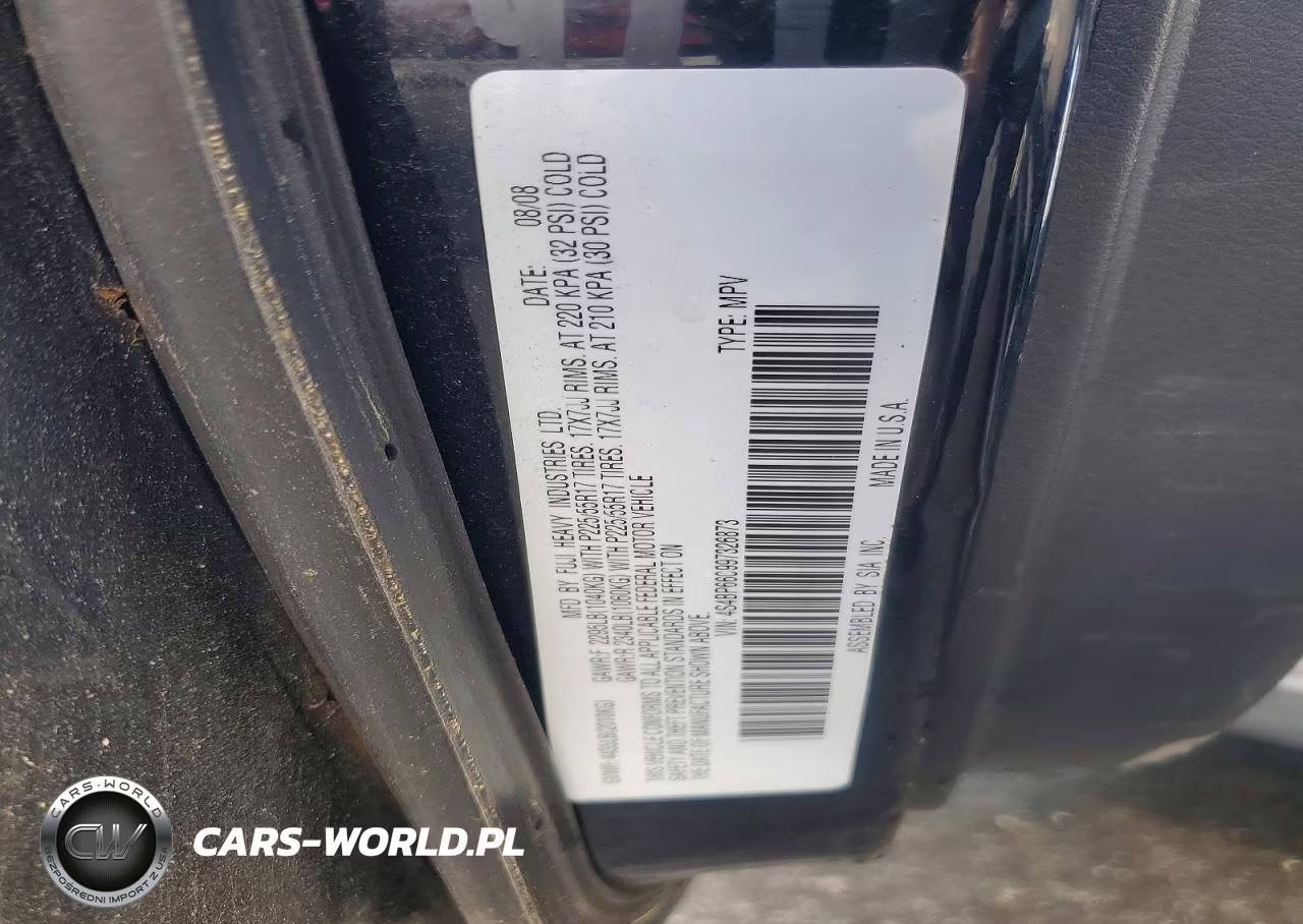 2009 Subaru Outback 2.5I Limited VIN:4S4BP66C997326873 - 13
