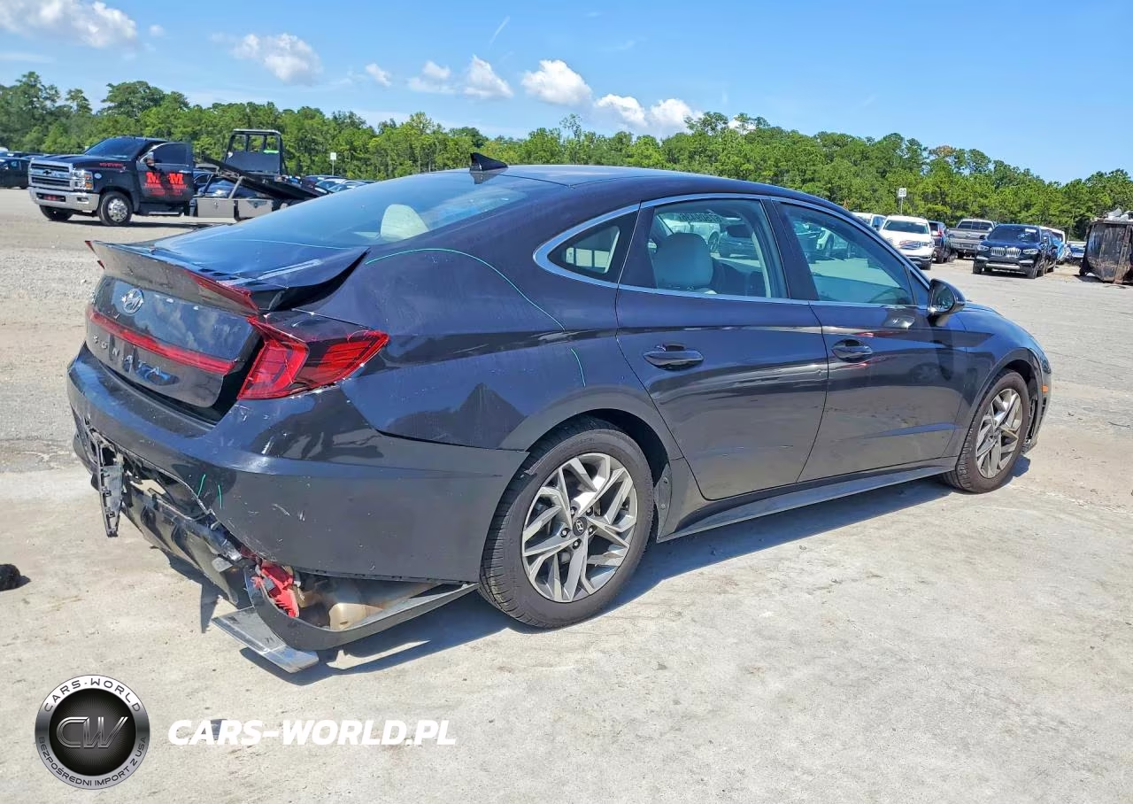 2023 Hyundai Sonata Sel VIN:KMHL64JAXPA309887 - 3