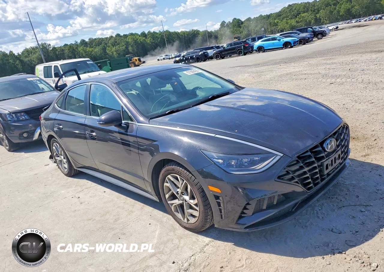 2023 Hyundai Sonata Sel VIN:KMHL64JAXPA309887 - 4