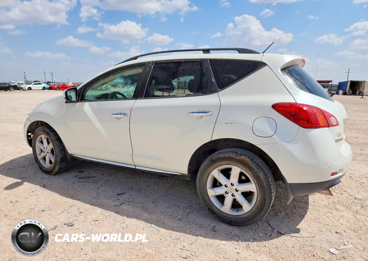 2009 Nissan Murano S VIN:JN8AZ18U69W025961 - 2