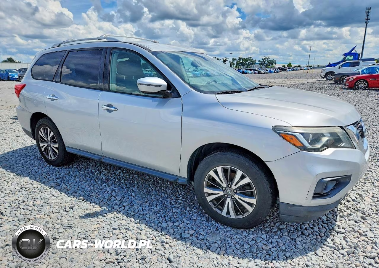 2017 Nissan Pathfinder Sv VIN:5N1DR2MN6HC667931 - 4