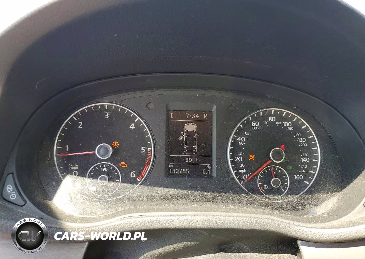 2015 Volkswagen Passat Se VIN:1VWBV7A37FC028054 - 9