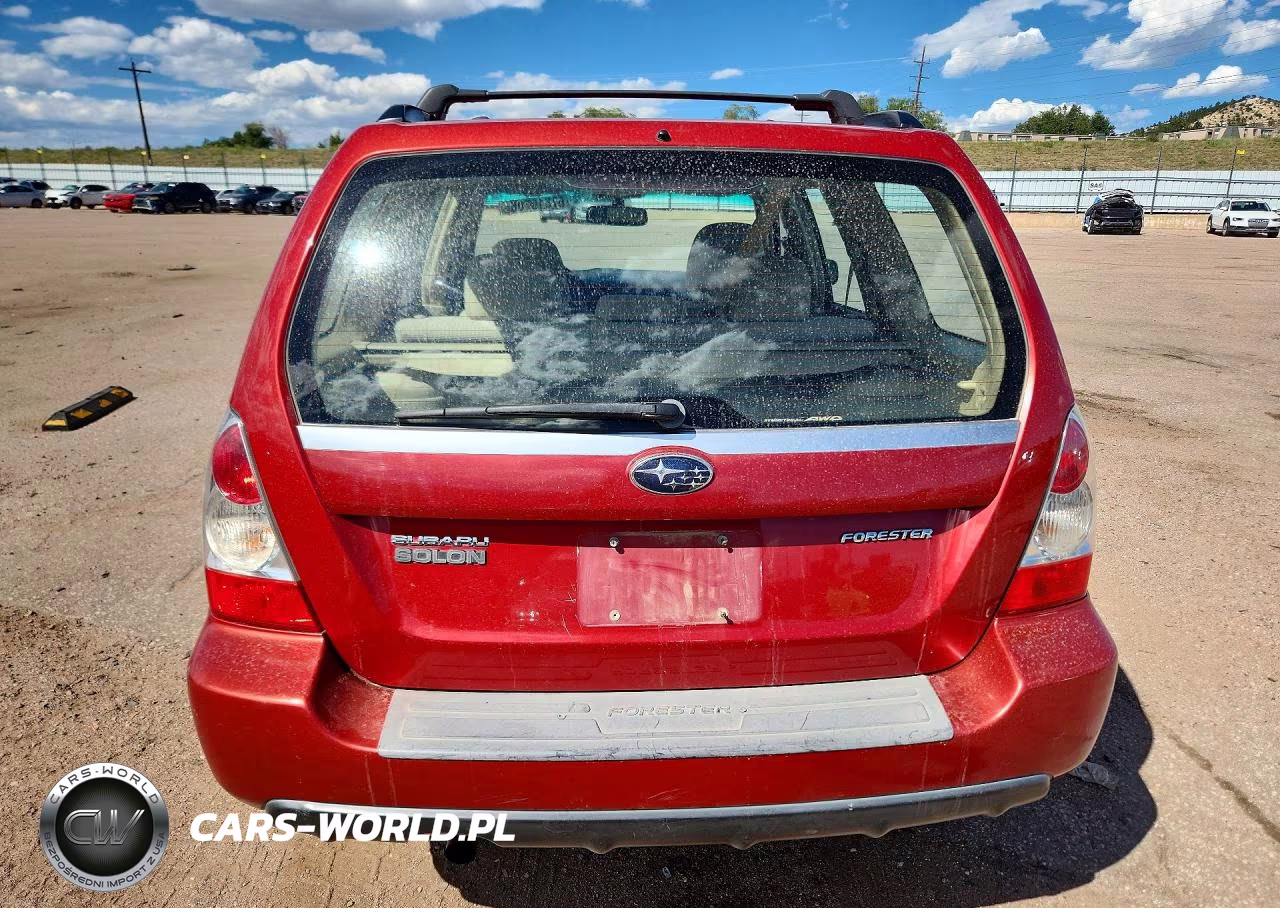 2007 Subaru Forester 2.5X VIN:JF1SG63697H706649 - 6