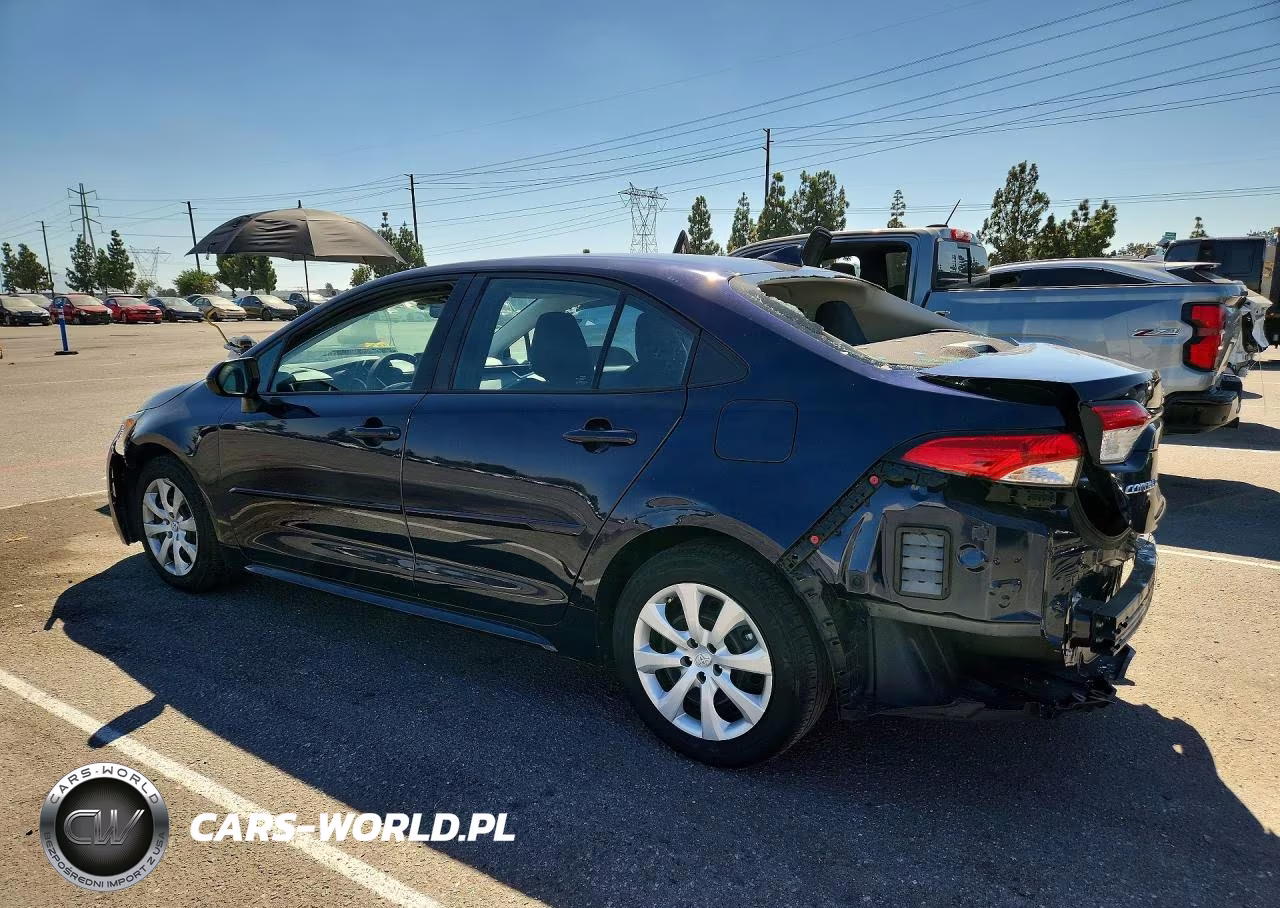 2022 Toyota Corolla Le VIN:5YFEPMAE9NP379631 - 2