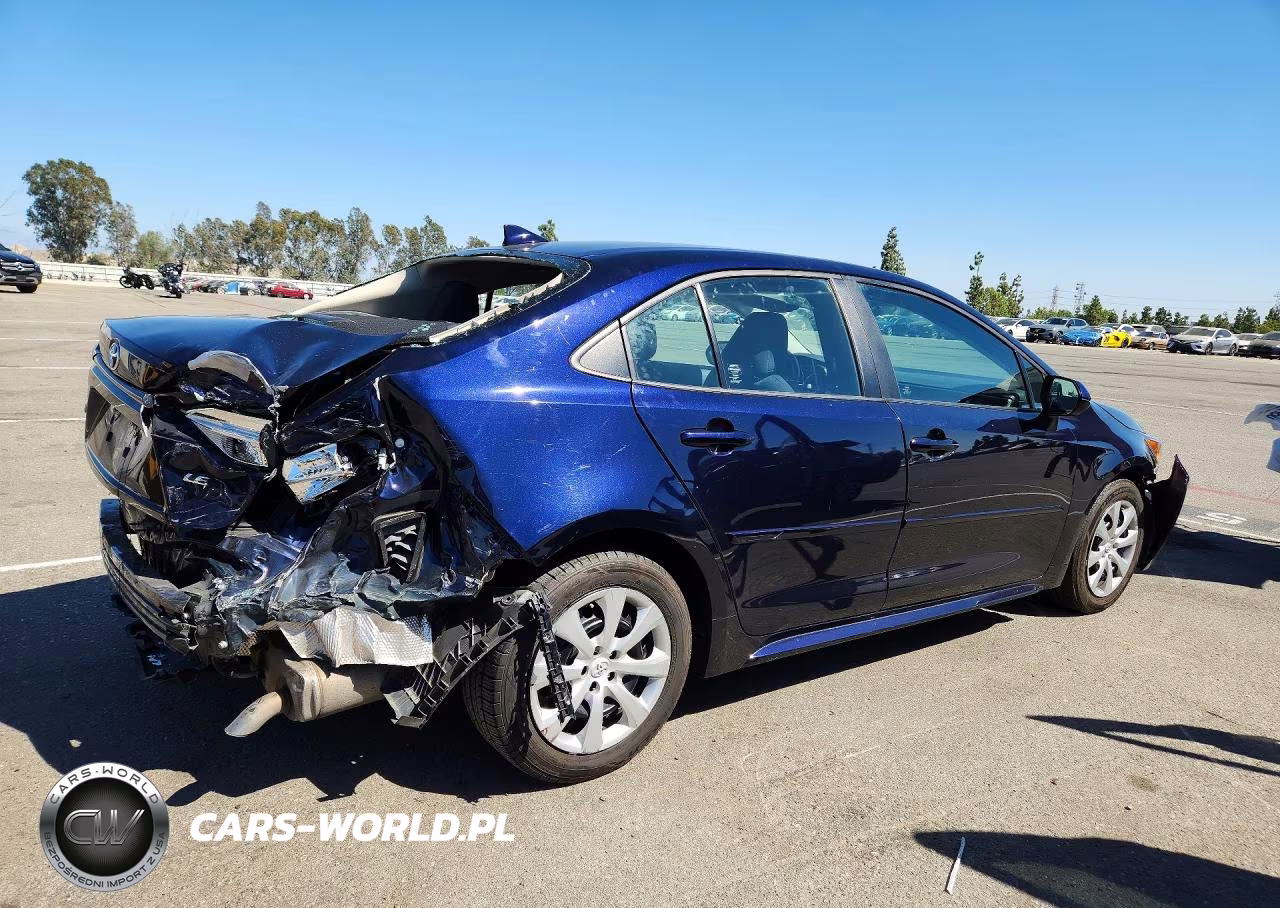 2022 Toyota Corolla Le VIN:5YFEPMAE9NP379631 - 3