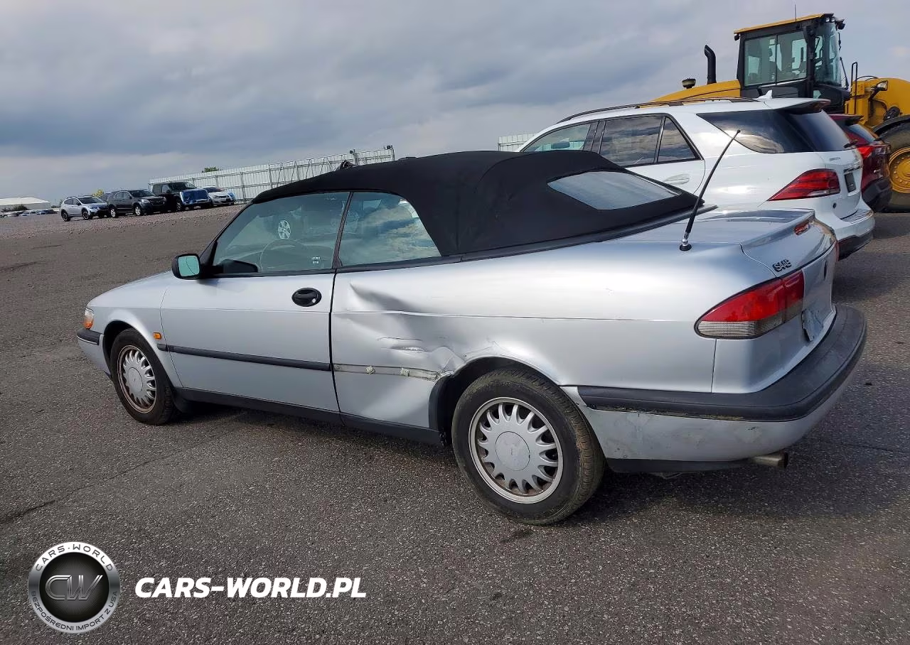 1995 Saab 900 S VIN:YS3DD78BXS7018089 - 2