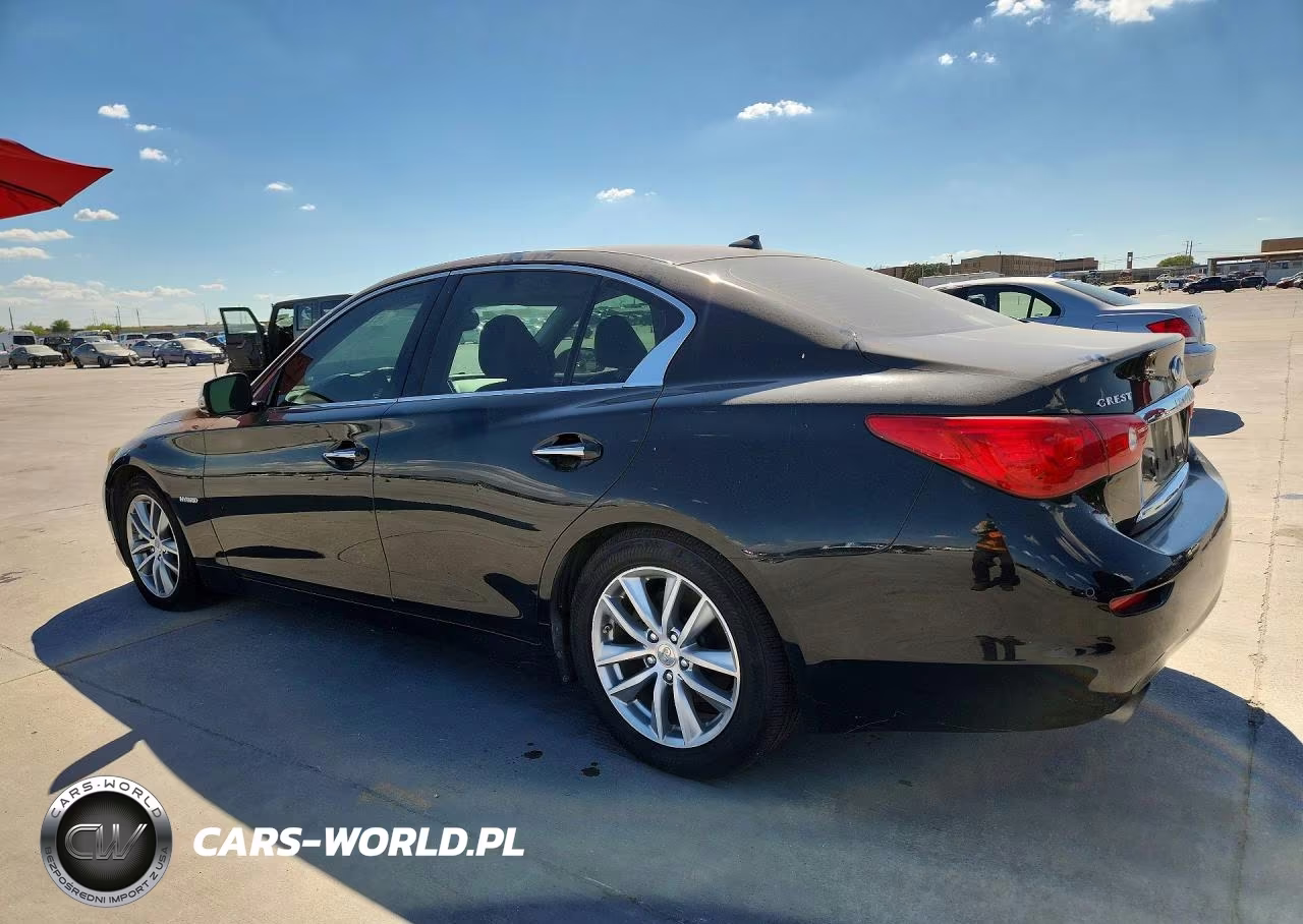 2014 Infi Q50 Hybrid VIN:JN1AV7AP2EM691738 - 2