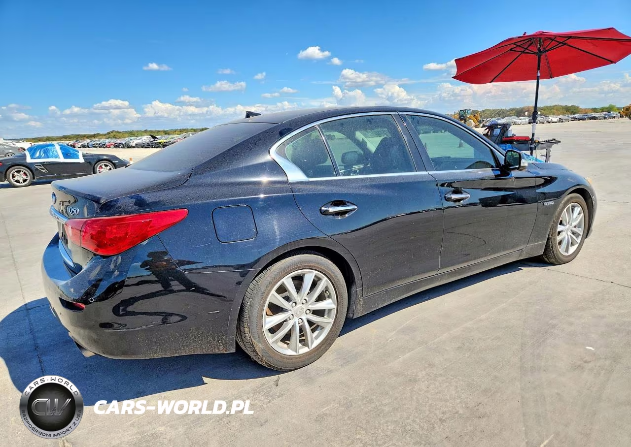 2014 Infi Q50 Hybrid VIN:JN1AV7AP2EM691738 - 3