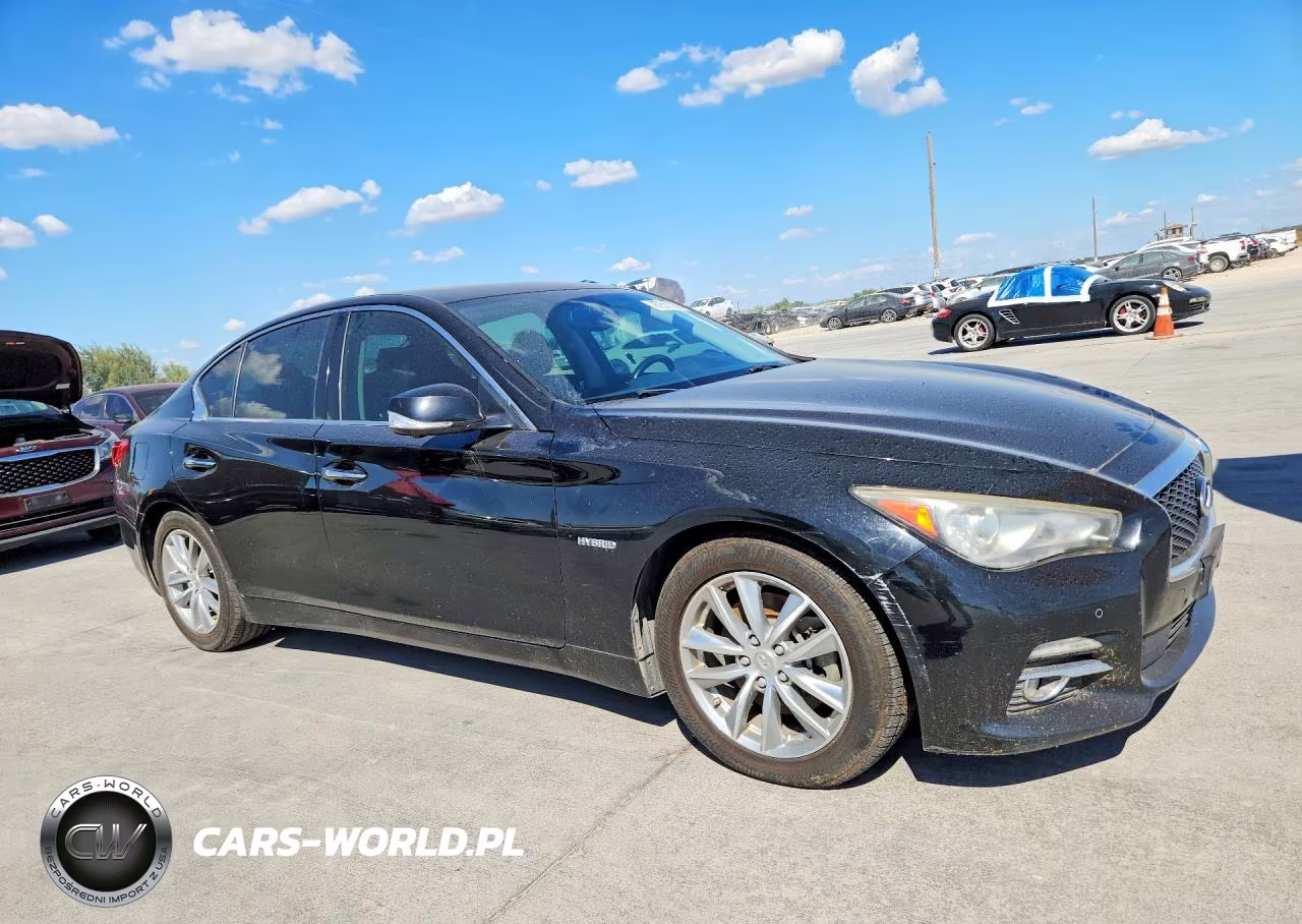 2014 Infi Q50 Hybrid VIN:JN1AV7AP2EM691738 - 4