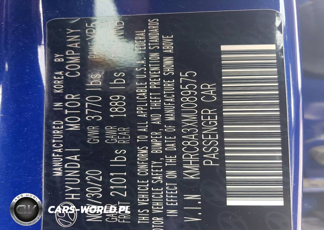 2021 Hyundai Venue Sel VIN:KMHRC8A3XMU089575 - 12