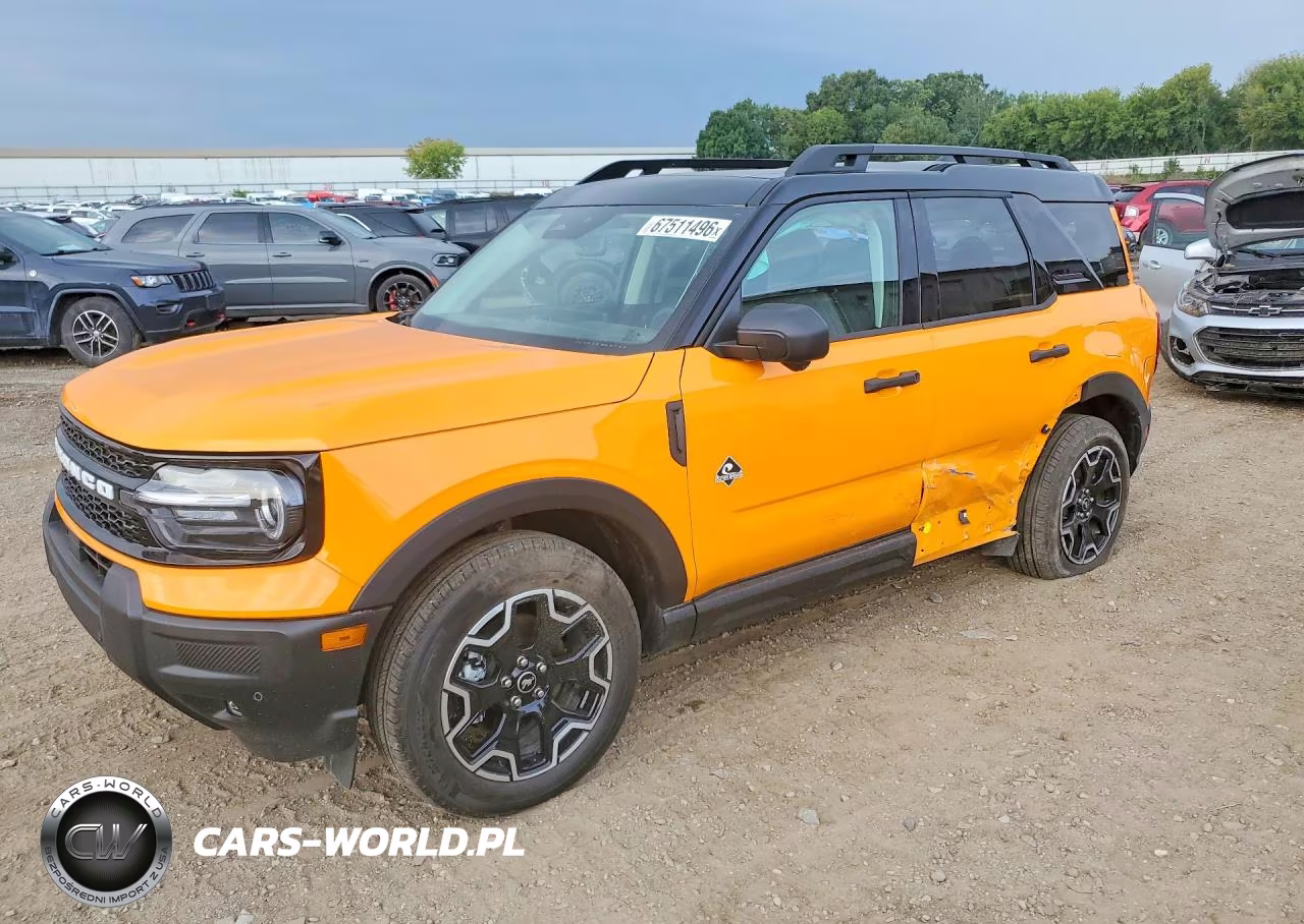 2026 Ford Bronco Sport Outer Banks VIN:3FMCR9CN0TRE77400 - 1