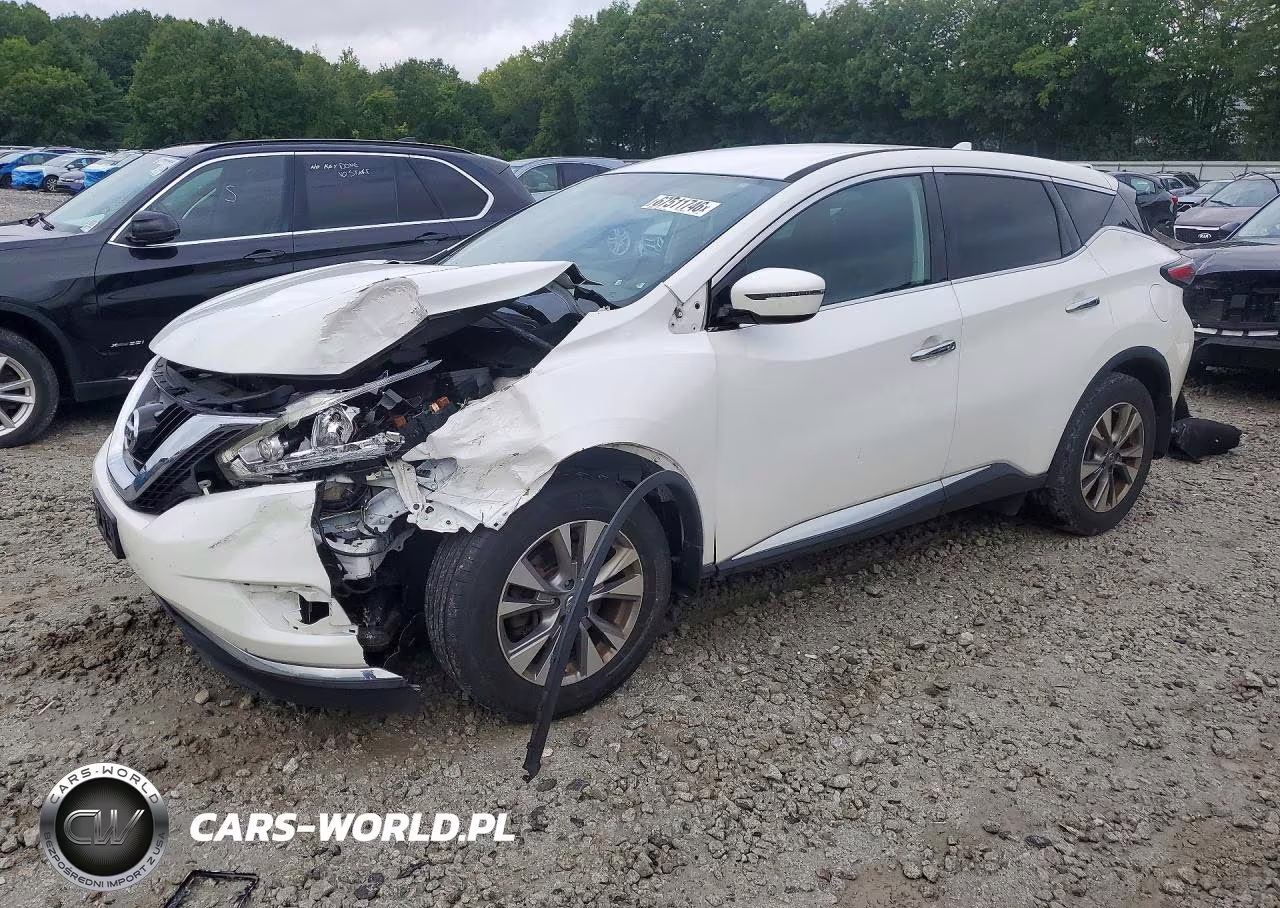 2016 Nissan Murano S VIN:5N1AZ2MH8GN146886 - 1
