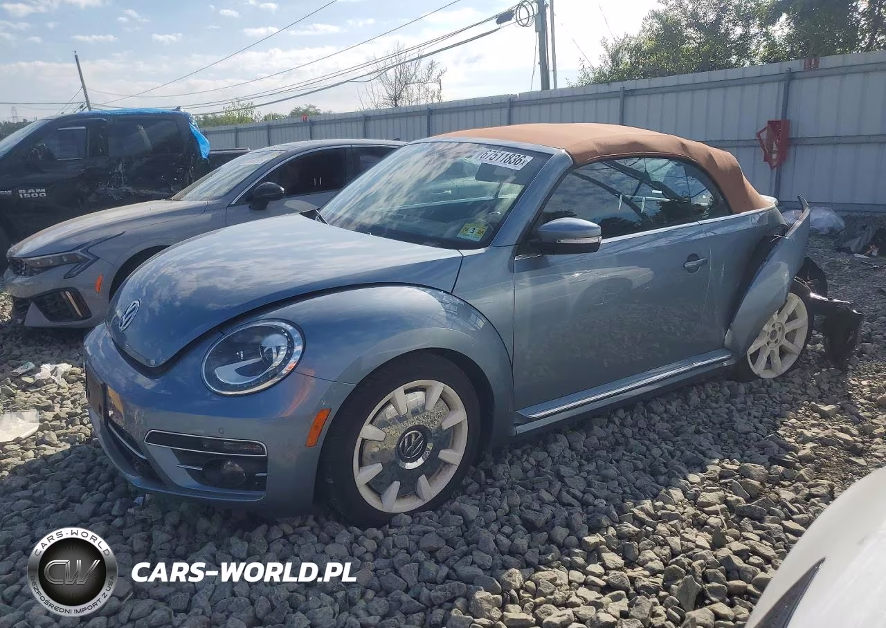 2019 Volkswagen Beetle S VIN:3VW5DAAT3KM502202 - 1