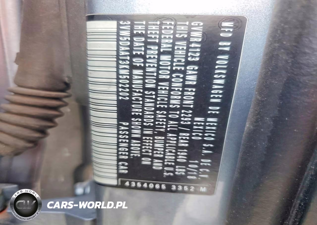 2019 Volkswagen Beetle S VIN:3VW5DAAT3KM502202 - 12