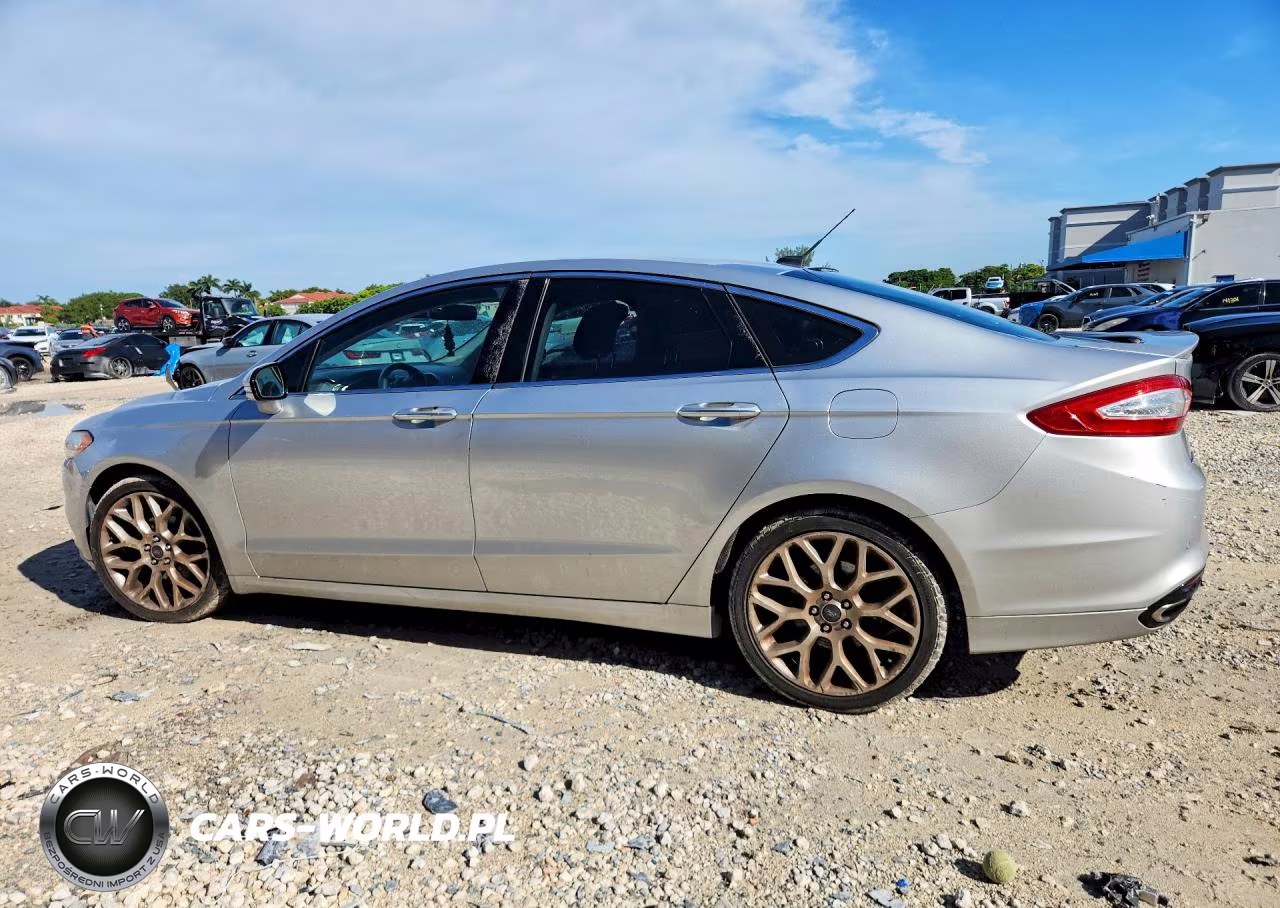 2014 Ford Fusion Titanium VIN:3FA6P0K96ER396160 - 2