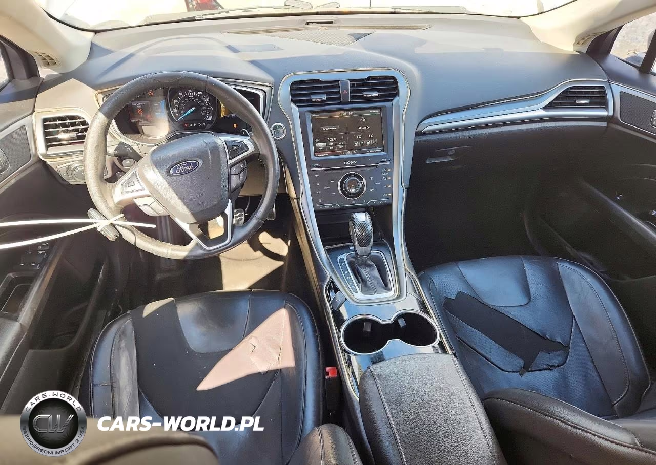 2014 Ford Fusion Titanium VIN:3FA6P0K96ER396160 - 8