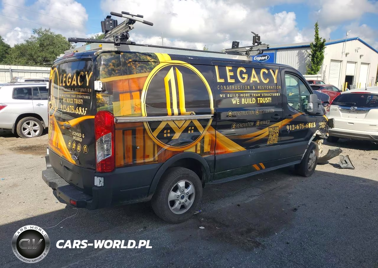 2019 Ford Transit T-250 VIN:1FTYR1YG4KKA40802 - 3