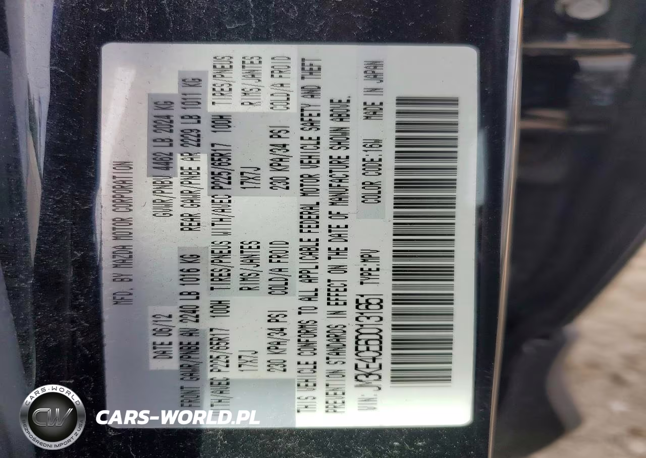 2013 Mazda Cx-5 Touring VIN:JM3KE4CE6D0131651 - 13