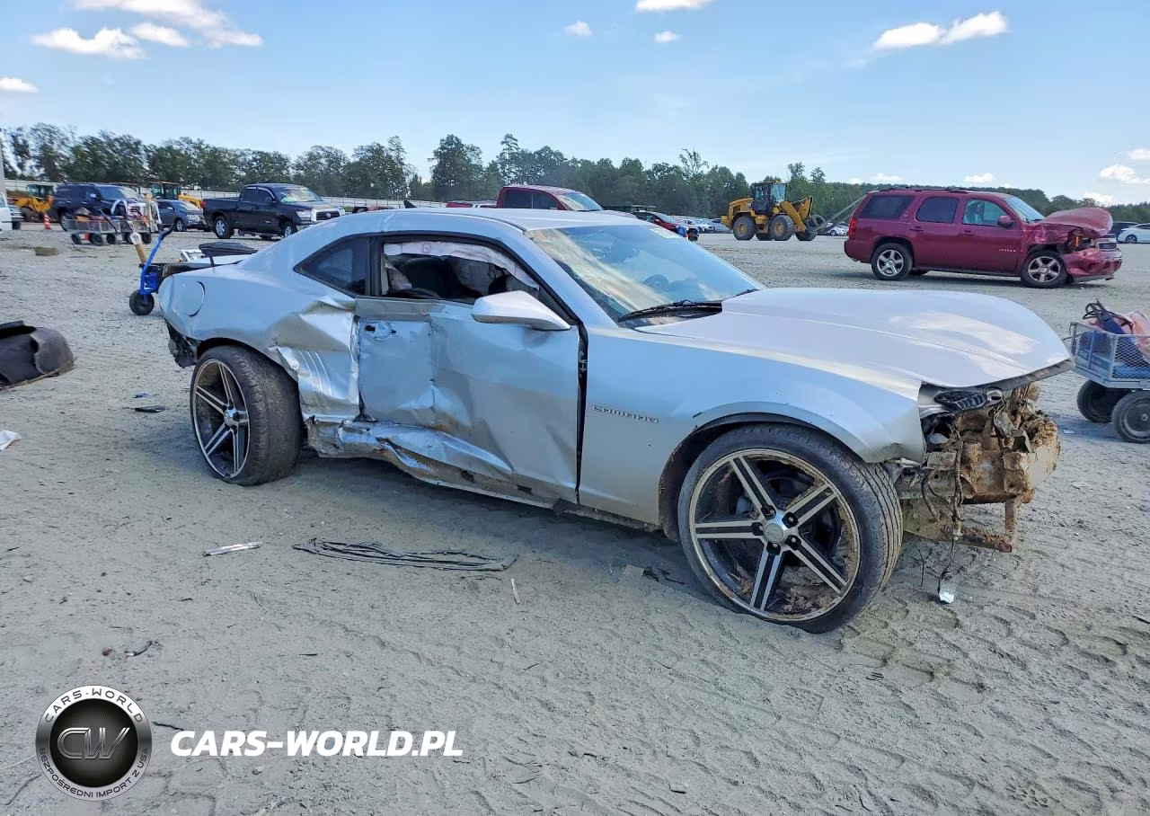 2014 Chevrolet Camaro Ls VIN:2G1FA1E31E9133727 - 4