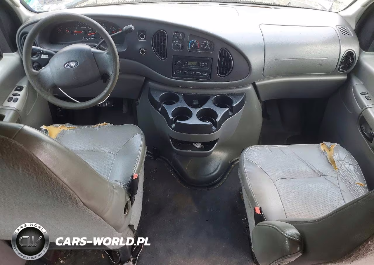 2012 Ford Econoline E250 Van VIN:1FTNE24W27DA27303 - 8
